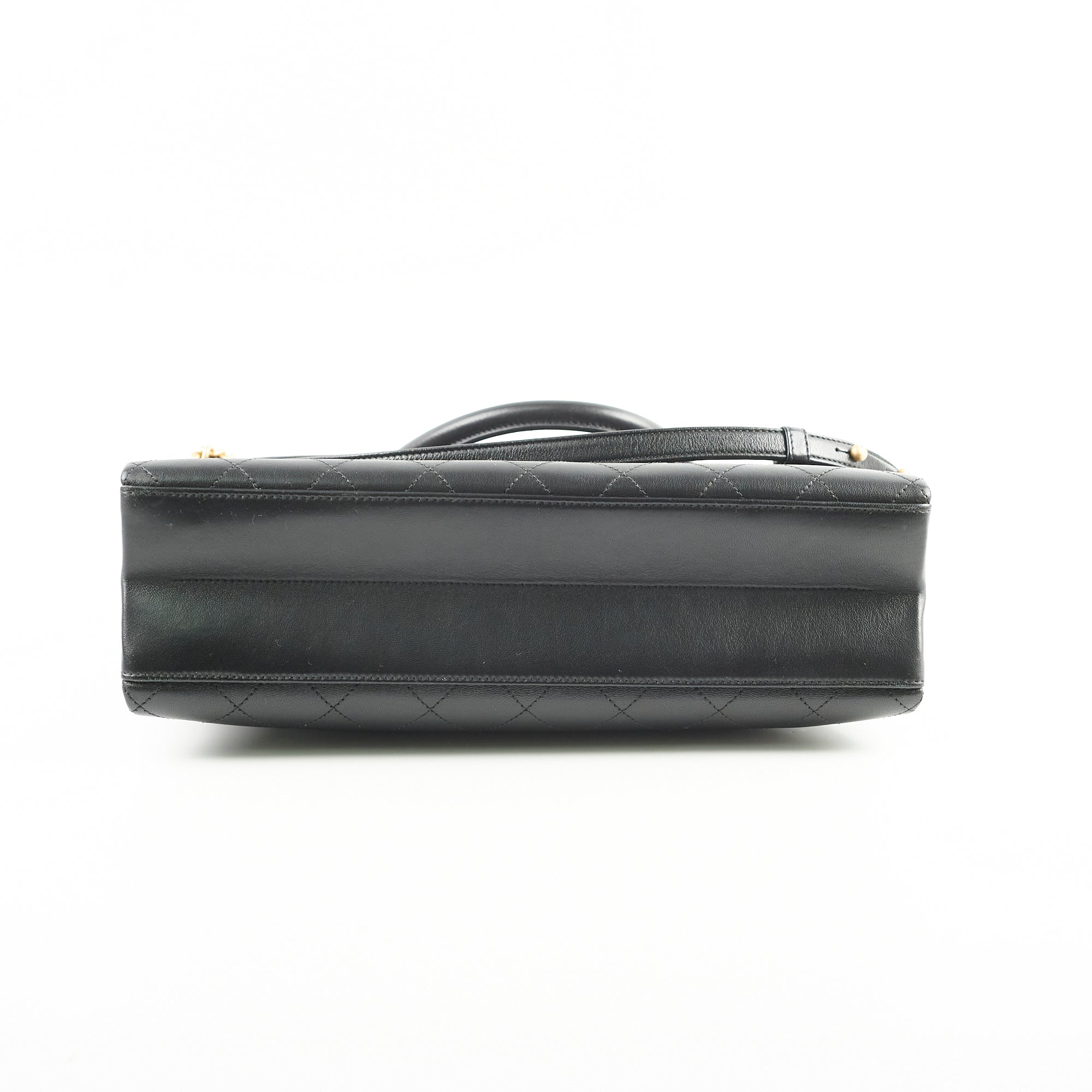 Chanel Coco Luxe Large Tote Bag - Genuine Calfskin Leather, Black, 25 Series - Perfect for Work, Travel & Luxury Everyday Use