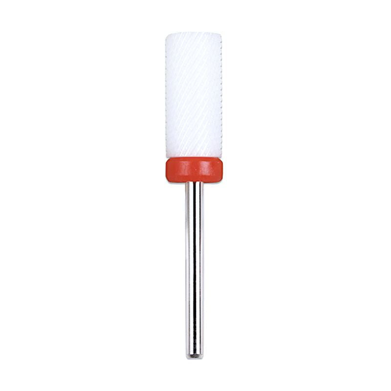 Professional Ceramic Barrel Nail Drill Bit for Manicure & Pedicure - Durable & Smooth Filing for Natural & Acrylic Nails - Perfect for Nail Salons & Home Use