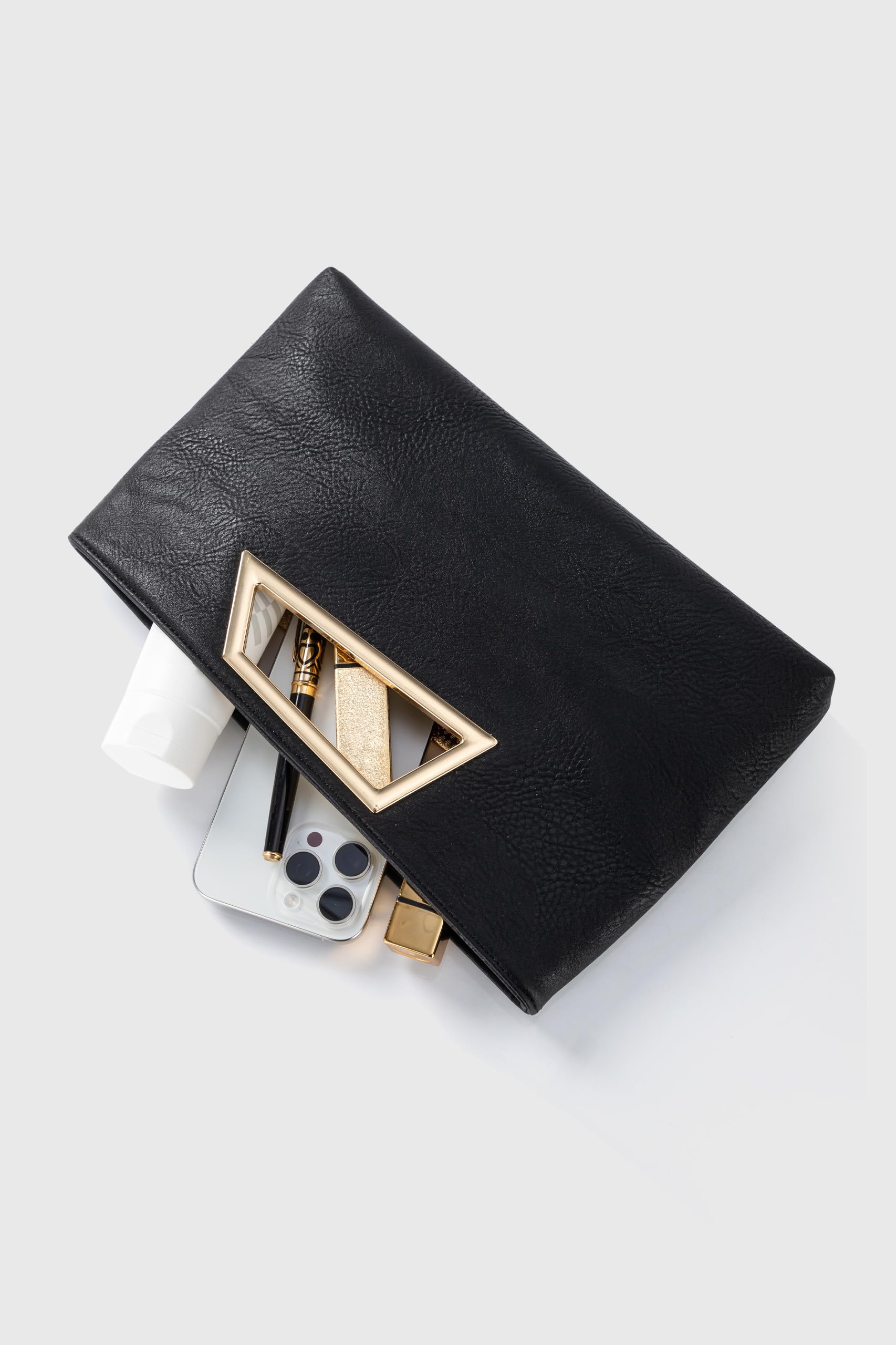 Coucoland Women's Glitter PU Leather Clutch Purse - Elegant Evening Bag for Wedding, Party & Daily Use | Perfect for Date Nights, Cocktail Events & Special Occasions