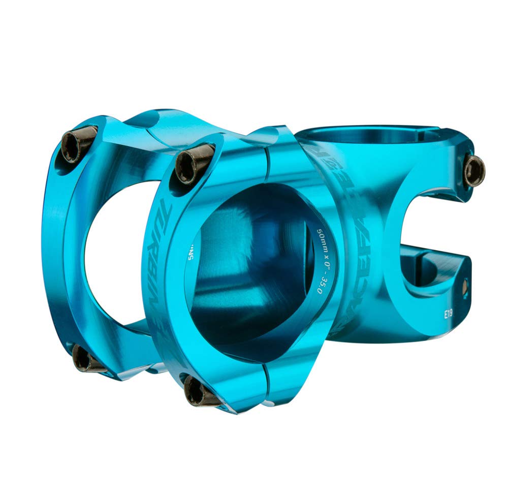 Race Face Unisex Stem Turbine-R Bike Handlebar Stem - 35x50mm, Red | Lightweight & Durable for Mountain Bikes, Road Bikes & BMX | Perfect for Trail Riding, Commuting & Urban Cycling