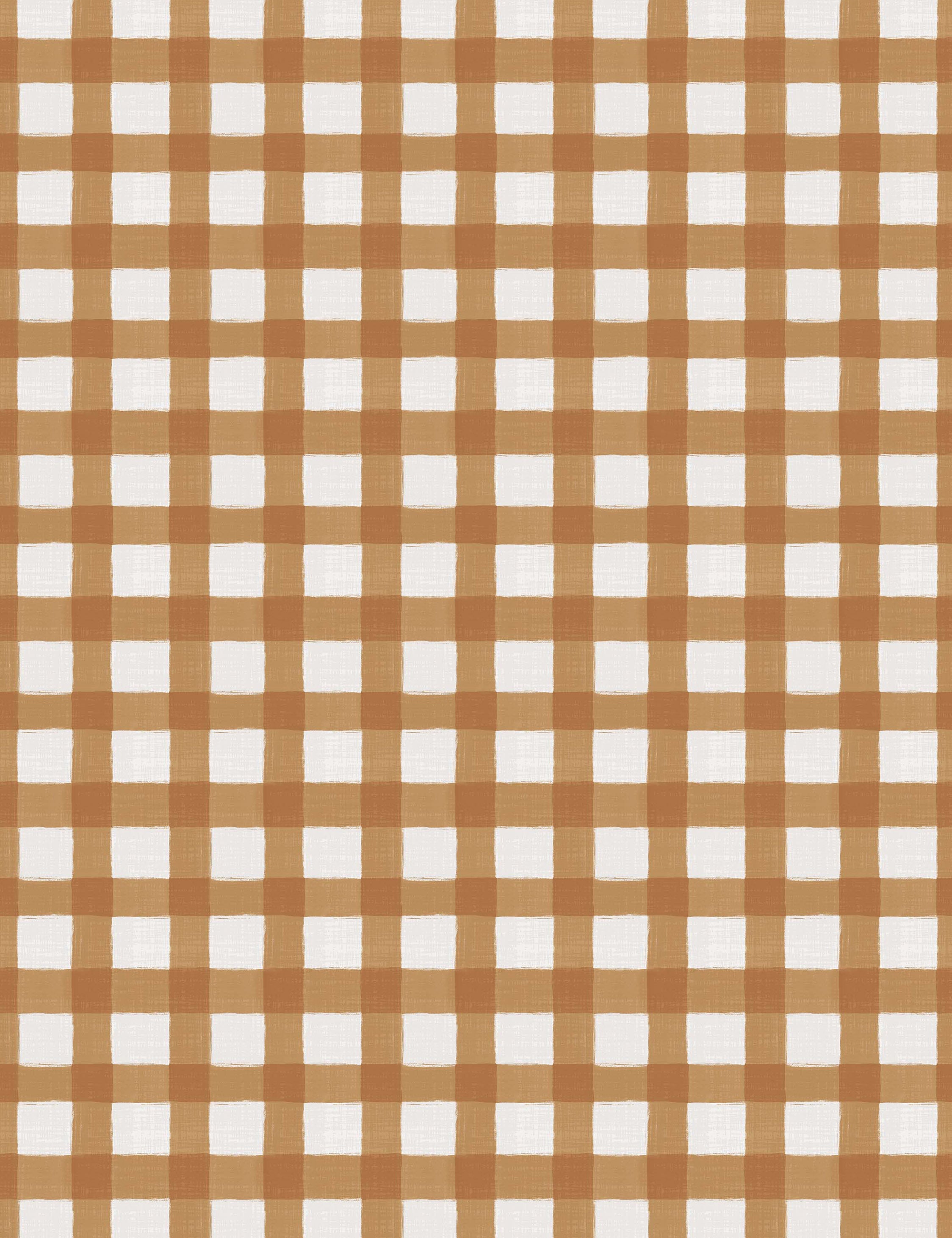 Premium Copper Gingham Fabric Swatch - 100% Cotton Checkered Textile Sample for Quilting, Sewing & DIY Crafts - Perfect for Home Decor, Fashion Design and Upholstery Projects