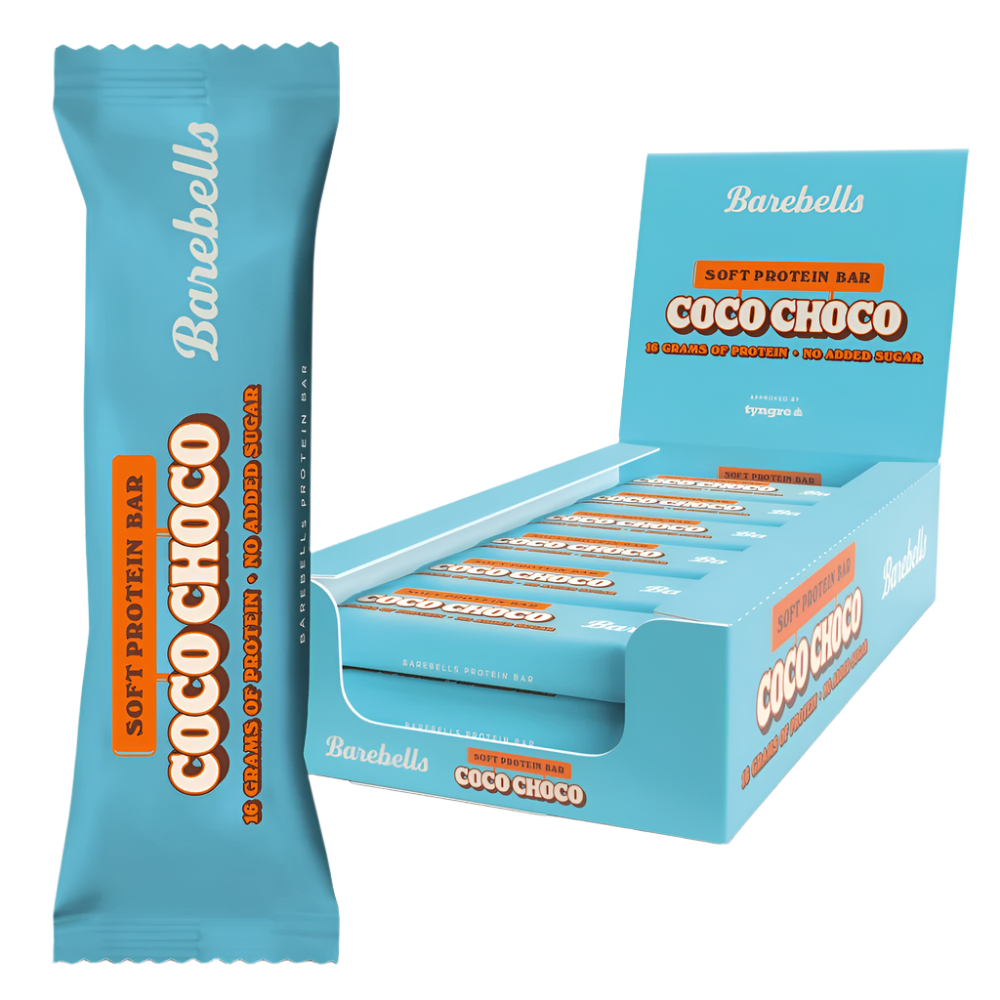 Barebells High Protein Soft Bar - 12 Pack (55g Each) | Low Sugar, Gluten Free Snack for Workout Recovery, Weight Loss & On-the-Go Energy