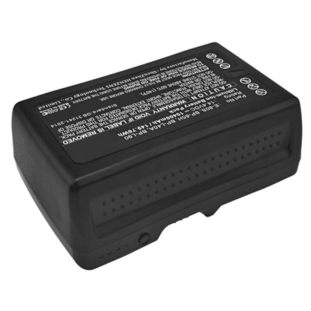 Synergy Digital Camera Battery for Sony BVM-D9H5U Broadcast Monitors - 14.4V 10400mAh Li-ion Replacement Battery (Compatible with Sony E-80S) | High Capacity Power Solution for Professional Video Recording & Live Broadcasting