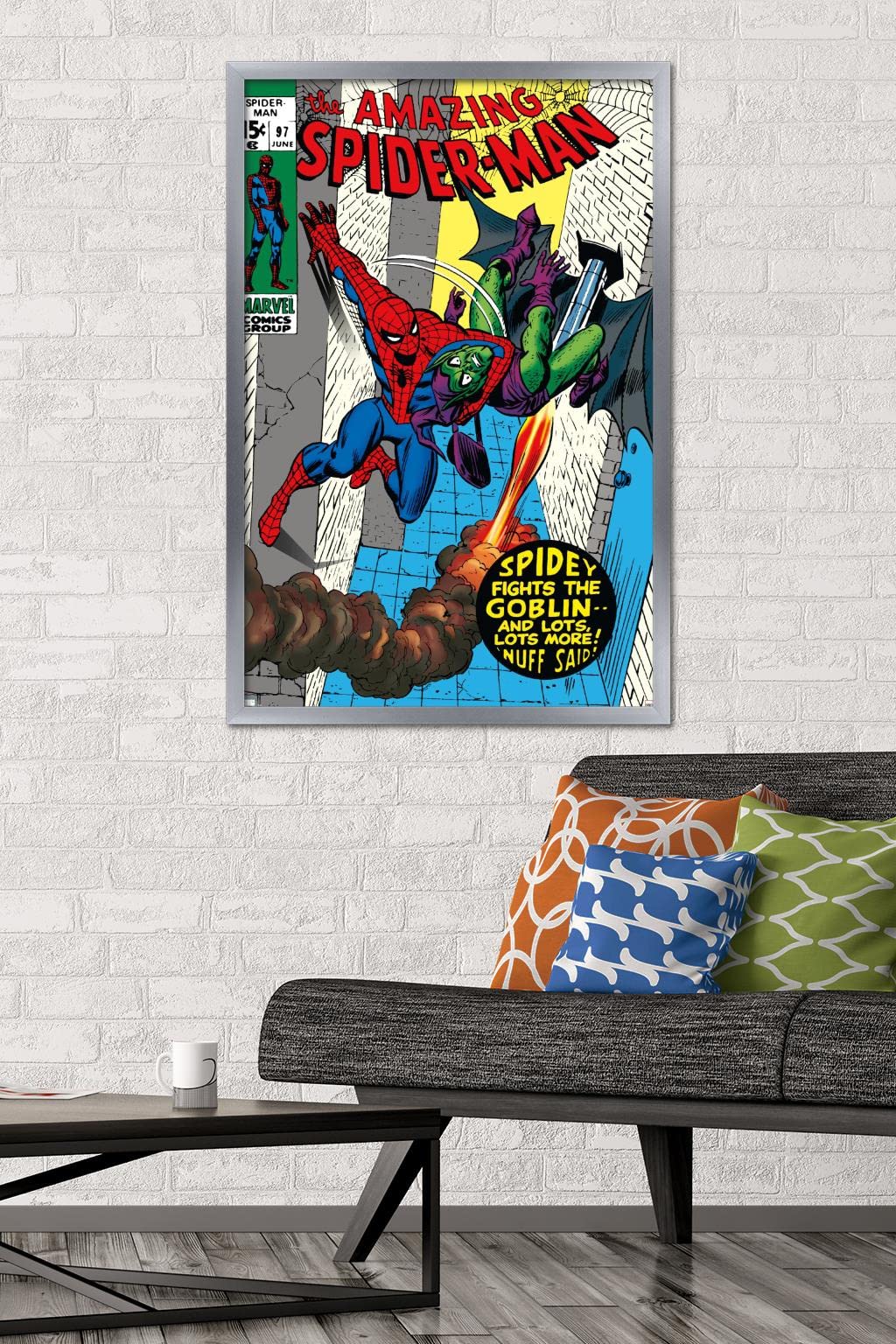 Trends International Marvel Comics Green Goblin - The Amazing Spider-Man #97 Wall Poster, 34