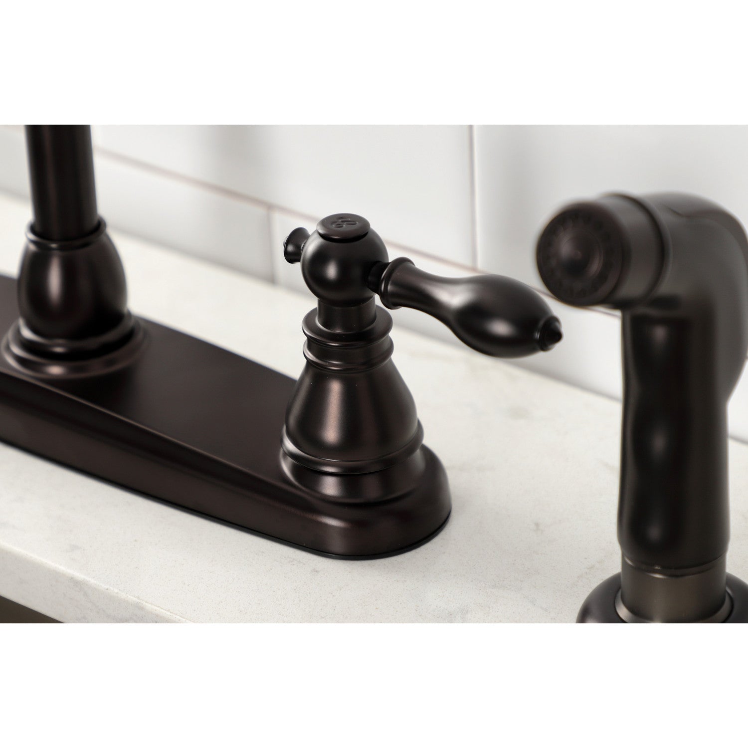 American Classic KB725ACLSP Oil Rubbed Bronze 2-Handle 4-Hole 8