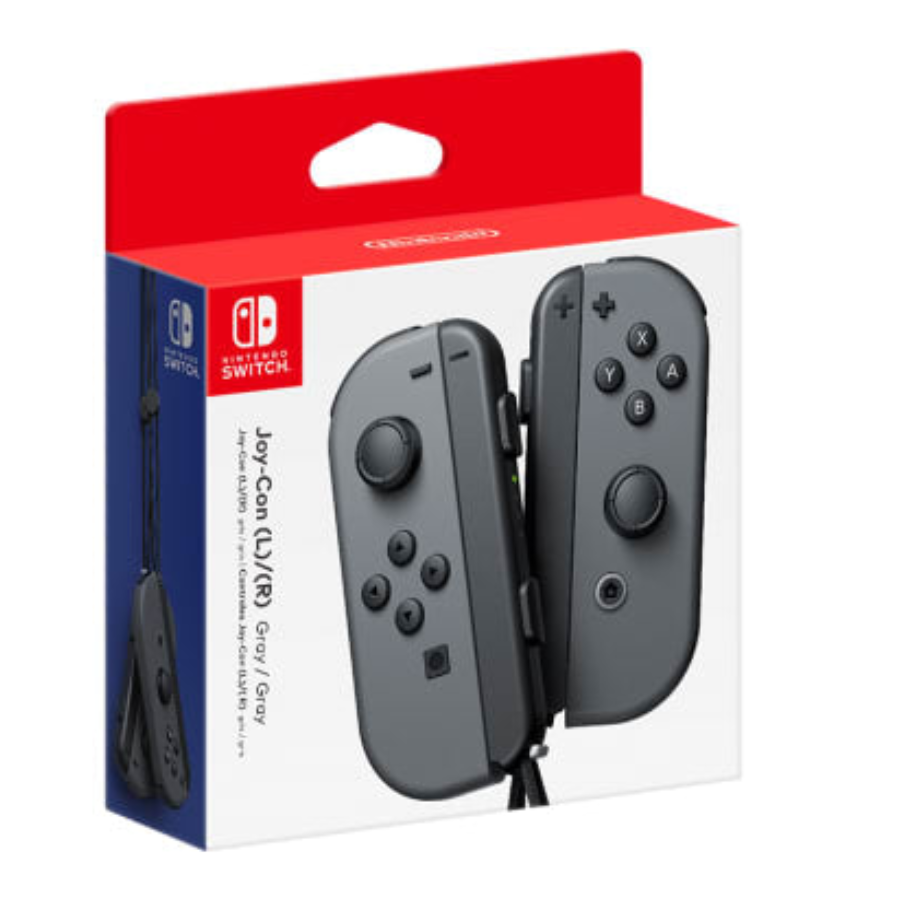 Original Nintendo Joy-Con (L/R) Wireless Controllers for Switch - Neon Red/Blue - Perfect for Multiplayer Gaming & Motion Controls