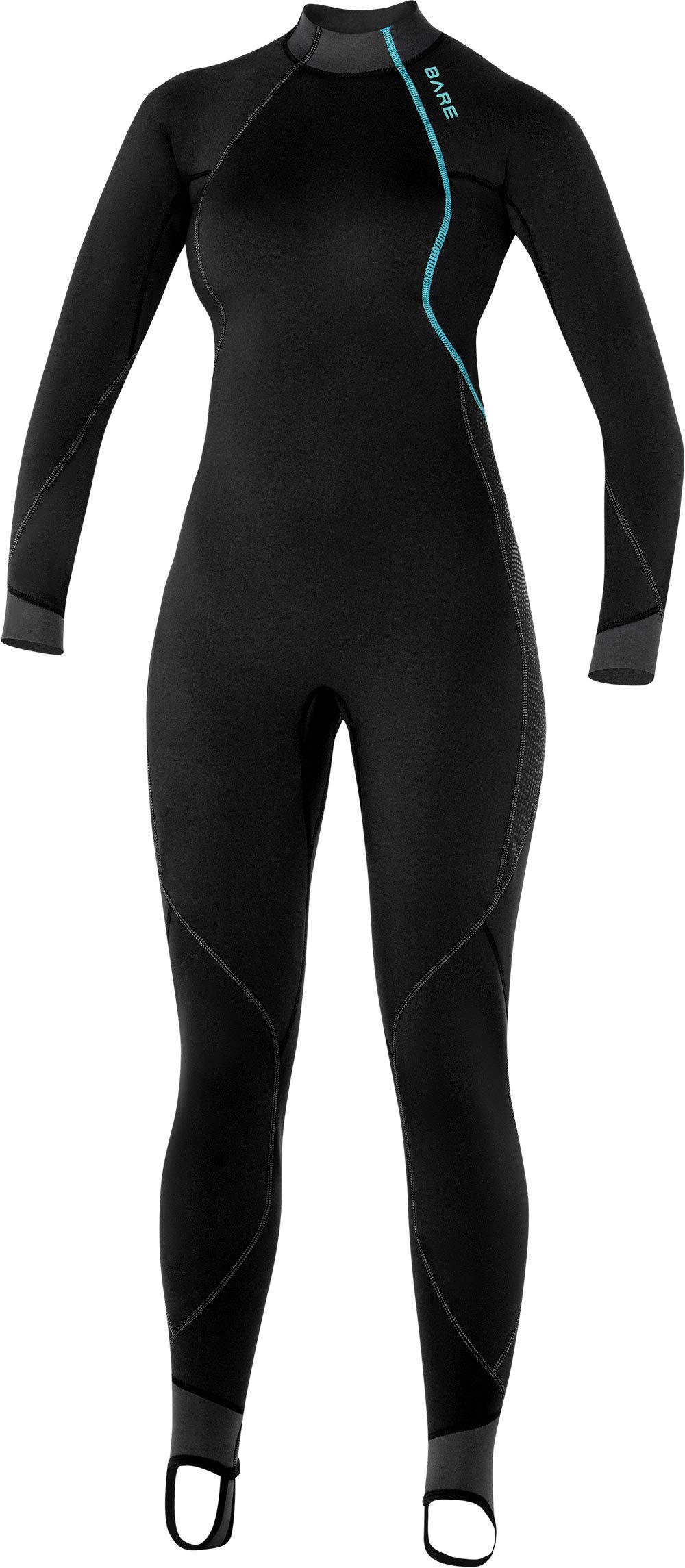 BARE Exowear Women's Full Body Wetsuit - Cold & UV Protection for Surfing, Diving, Swimming & Outdoor Water Sports