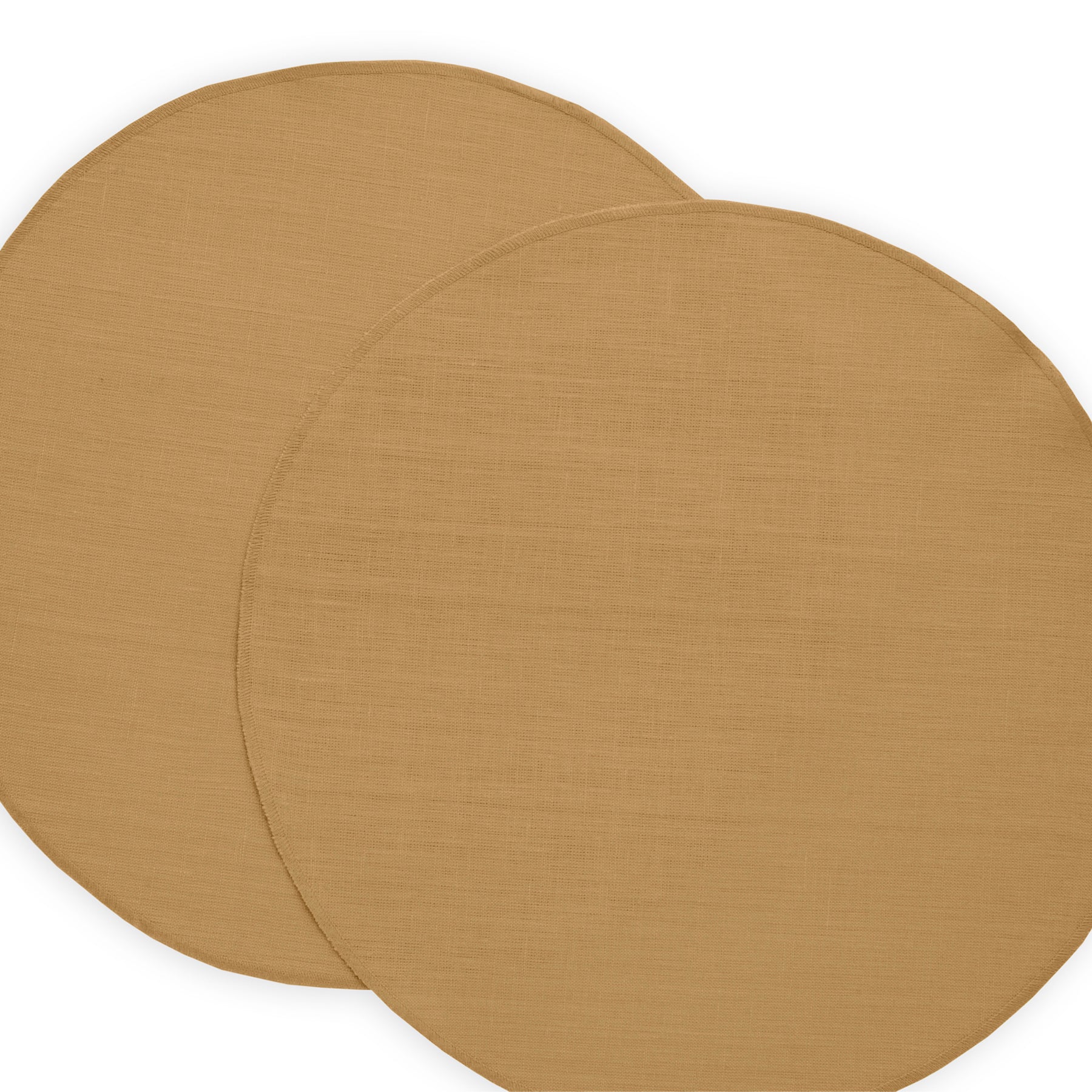 Premium Round Placemats Set of 4 - Non-Slip Heat Resistant Table Mats for Dining & Decor - Perfect for Dinner Parties, Holidays & Everyday Use
