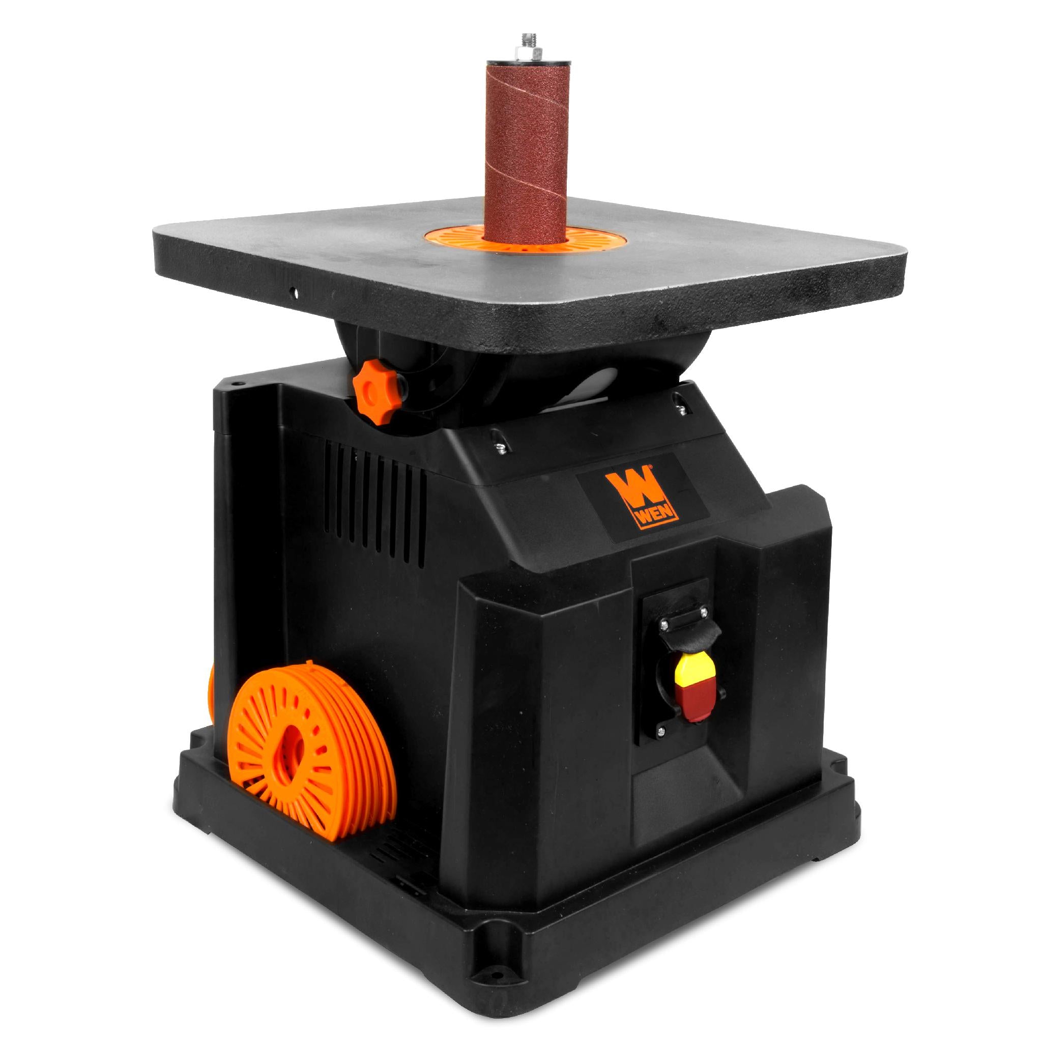WEN RAT6535 3.5 Amp Oscillating Spindle Sander with Extra Large Beveling Table Top | Refurbished Power Tool for Woodworking & DIY Projects | Perfect for Sanding Curves, Edges and Contours