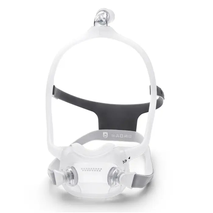Brand Sleep Apnea Full Face Mask with Head Support - Comfortable CPAP Mask for Nighttime Breathing Therapy & Better Sleep