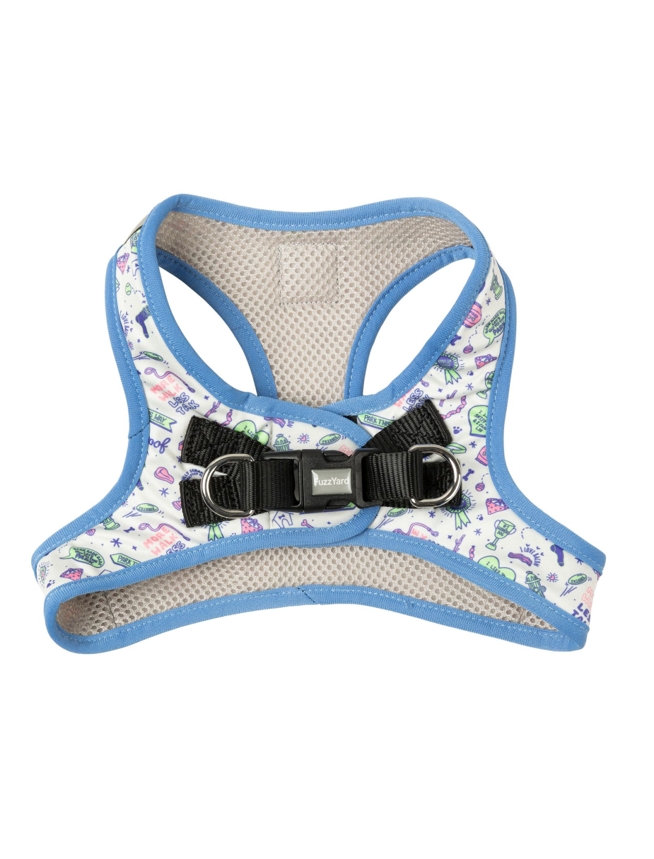 FuzzYard Step-in Dog Harness - Adjustable & Breathable Pet Vest (6 Sizes) - Perfect for Walking, Training & Outdoor Adventures