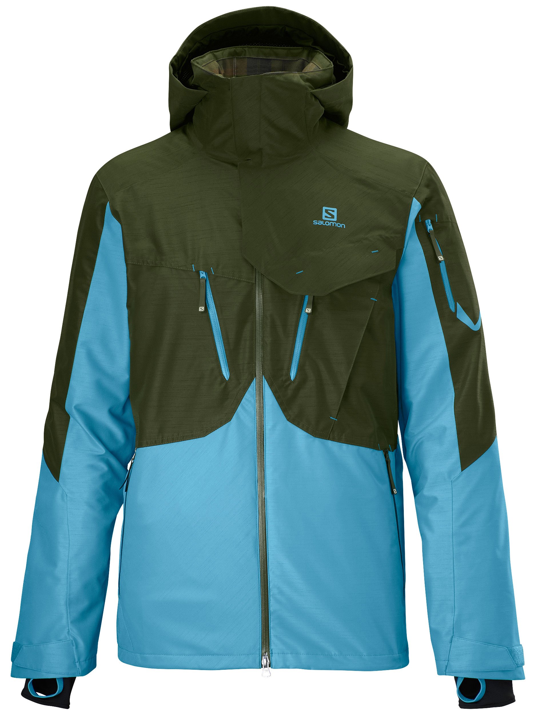 Salomon Men's Cadabra Jacket - Waterproof Windbreaker for Hiking & Outdoor Activities - Lightweight Insulated Winter Coat for Running & Skiing