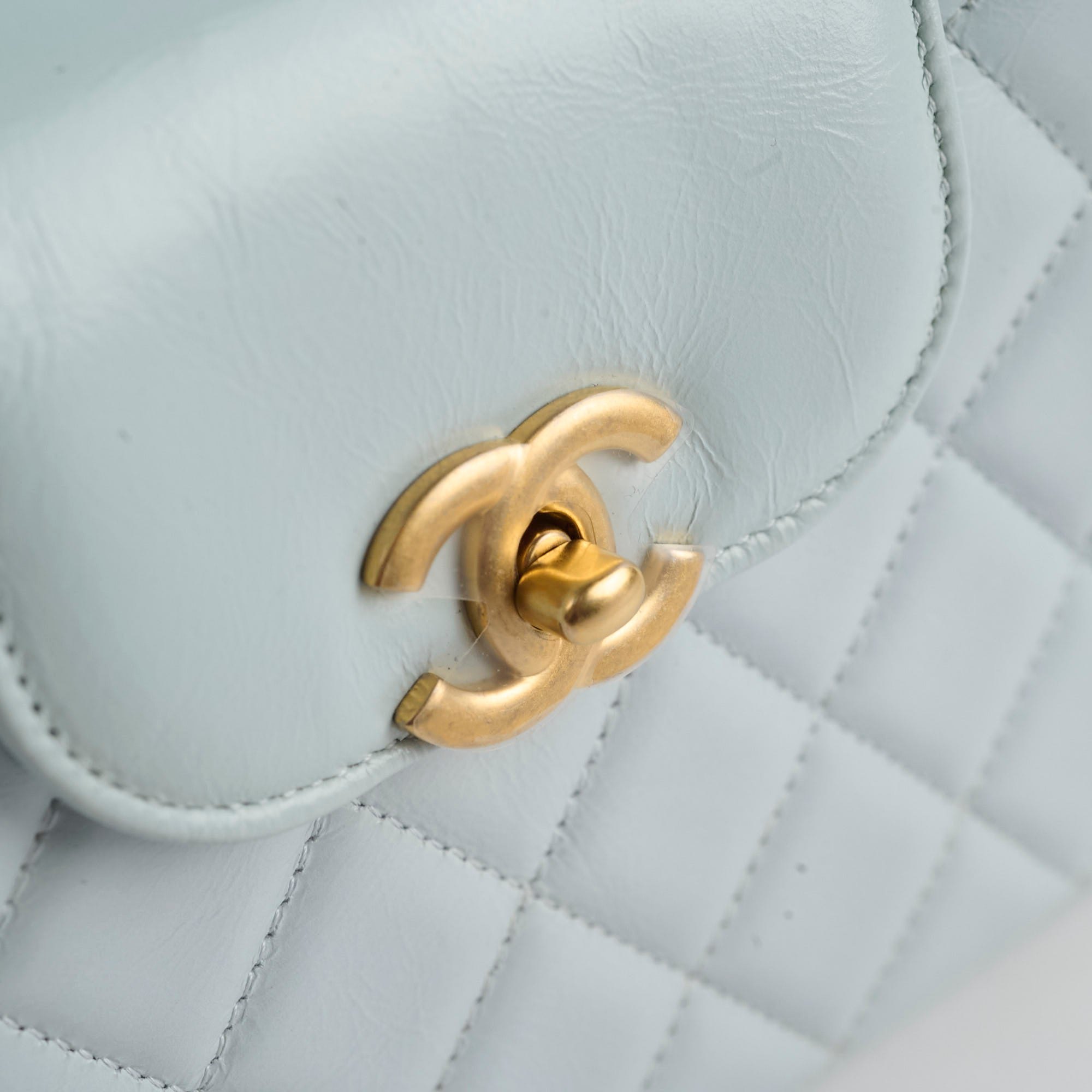 Authentic Chanel Mini Kelly Bag in Blue Calfskin with Microchip - Luxury Crossbody Purse for Women, Perfect for Date Nights & Special Occasions