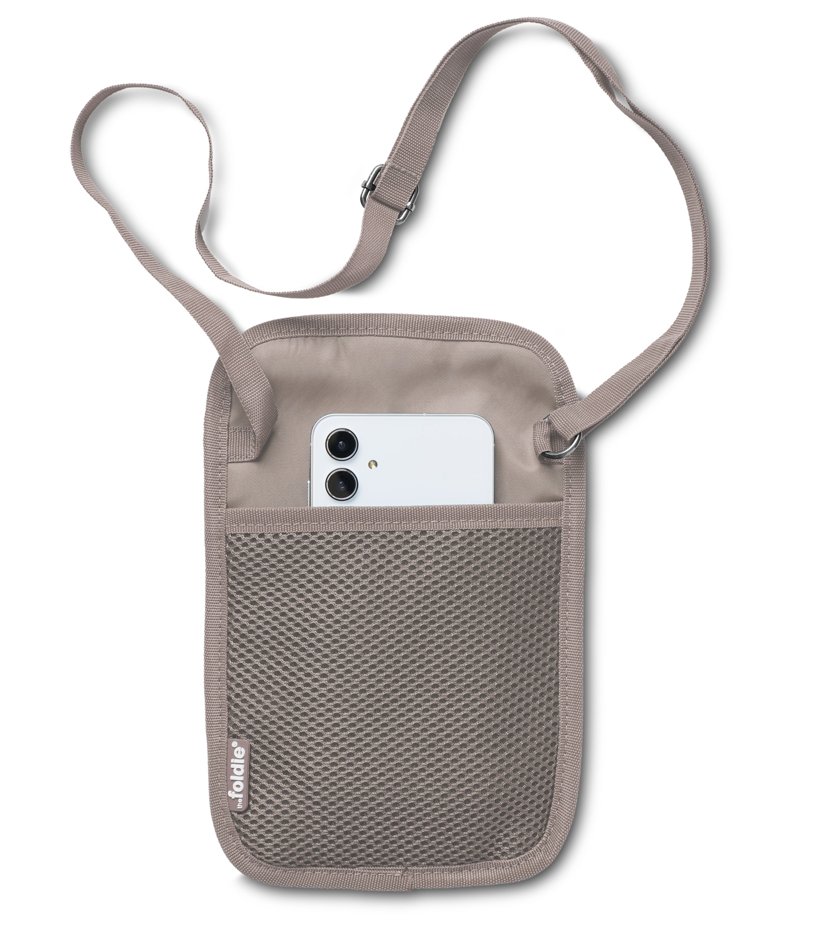 The Foldie® Travel Document Holder - RFID Blocking Passport Wallet for Women & Men - Secure Organizer for ID, Credit Cards, Boarding Pass - Perfect for Airplane, Cruise & International Travel