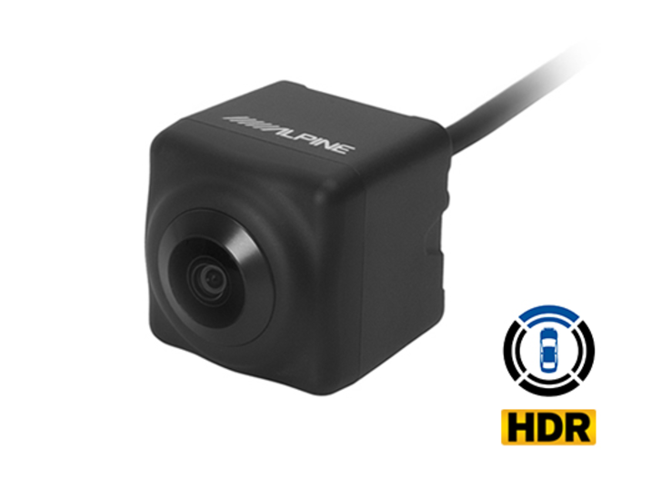 Alpine HCE C2600FD Multi-View HDR Front Camera for Cars - HD 1080P Night Vision, Waterproof Backup Camera with Parking Guidelines - Perfect for Trucks, SUVs, RVs & Off-Road Vehicles
