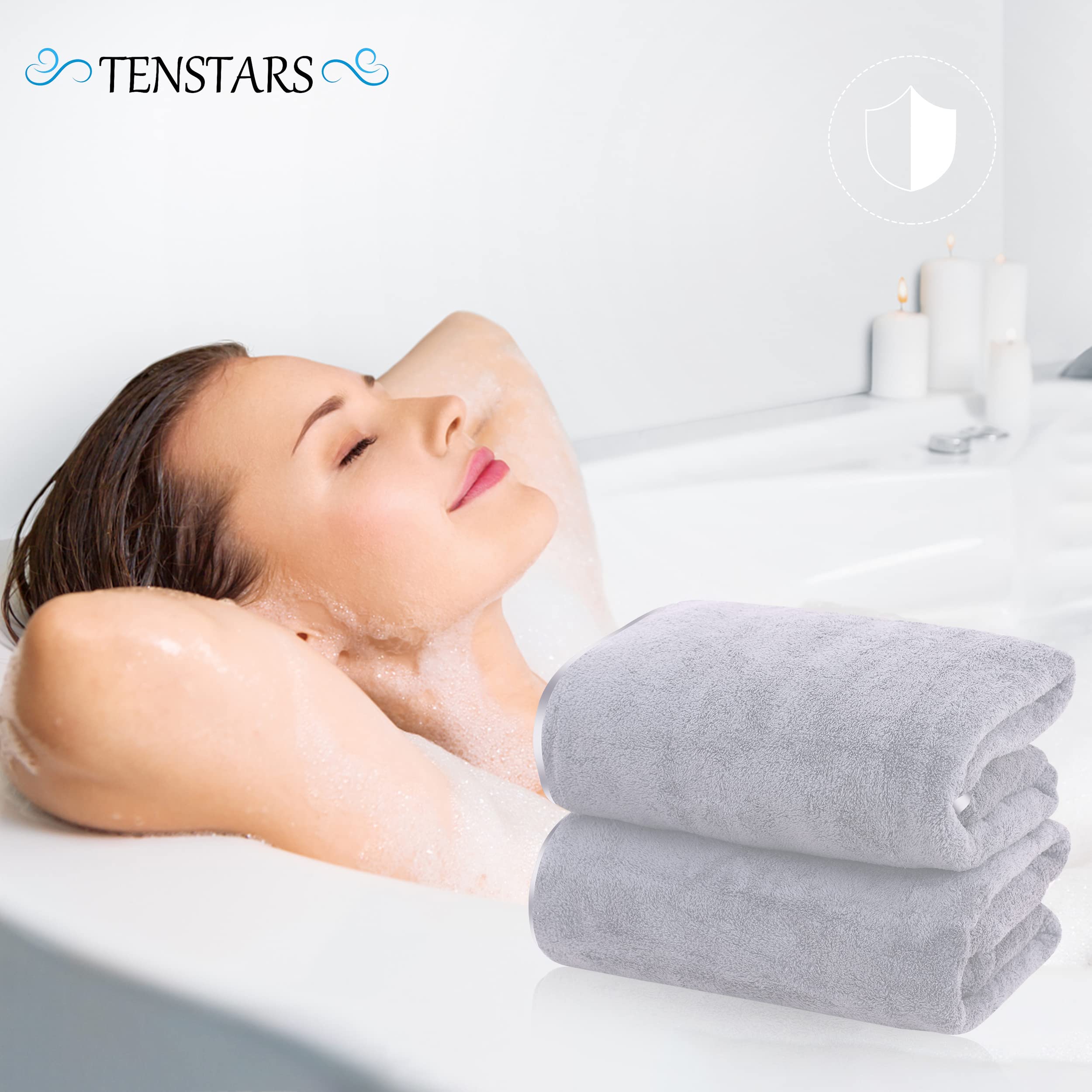 Premium Microfiber Bath Towels - 27