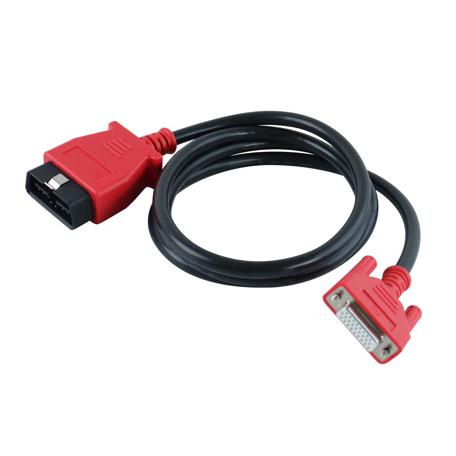 Autel MaxiSys MS908P 16 Pin OBD2 Diagnostic Programming Cable - Premium Test Connector for Vehicle ECU Coding & Scanner Tool (Ideal for Mechanics & Auto Repair Shops)