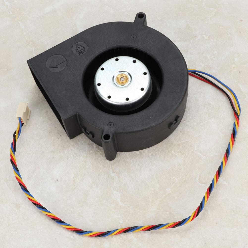 Andraw 12V High-Powered Exhaust Cooling Fan with Easy Installation Grill - Perfect for BBQ Grills, Outdoor Cooking, and Ventilation Systems