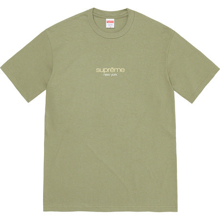Supreme Classic Logo T-Shirt - Olive Green 2022 Edition | Streetwear Fashion for Men & Women | Casual Wear & Urban Style
