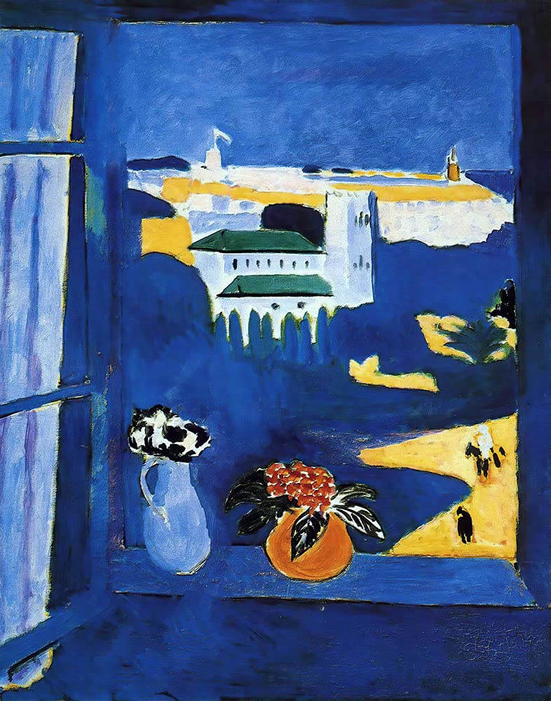 Wallbuddy Matisse Set of 3 Unframed 8x10 Art Prints - The Open Window, Window At Tangier & Woman With Red Umbrella - Perfect for Living Room, Bedroom & Office Decor