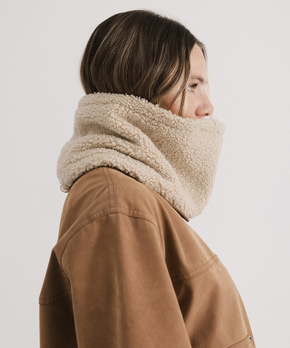 Quinn Sherpa Snood - Cozy Winter Neck Warmer for Men & Women - Perfect for Skiing, Hiking & Outdoor Activities