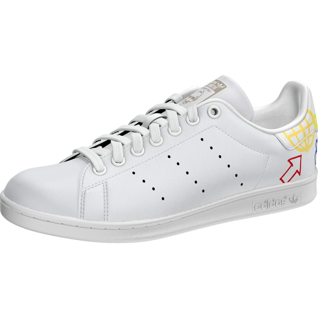adidas Originals Women's Stan Smith Sneakers | Sustainable Vegan Leather Shoes | End Plastic Waste | Perfect for Casual Wear, Gym & Everyday Fashion