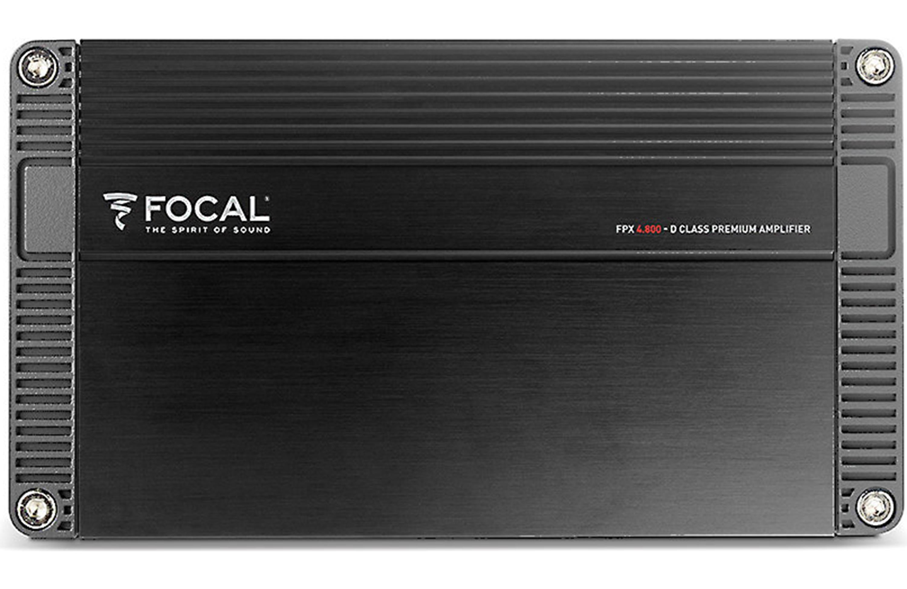 Focal FPX 4.800 4-Channel Class D Car Amplifier - High Performance Audio for Car Stereo Systems | Perfect for Upgrading Vehicle Sound System
