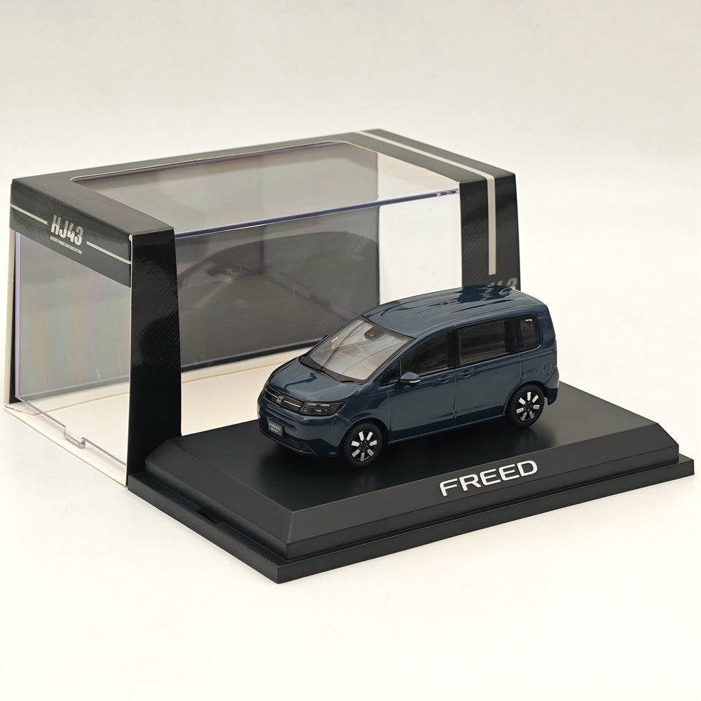 1/43 Scale Honda FREED Seabed Blue Pearl Diecast Model Car - Hobby Japan HJ431009SB - Collectible Miniature Vehicle for Display & Gifts