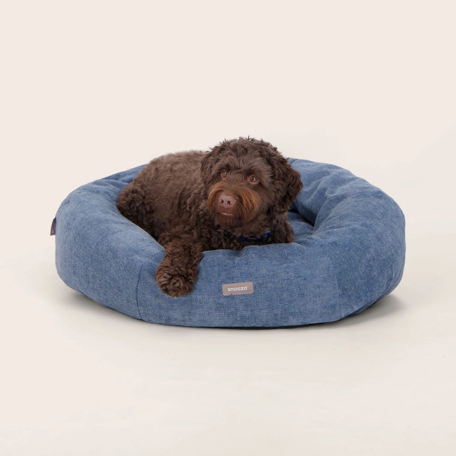 Premium Panelled Cuddler Dog Bed for Small & Medium Dogs - Soft & Cozy Pet Bed with Removable Washable Cover - Perfect for Home, Crate & Travel Use