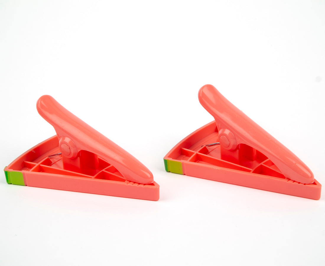 Waterproof Beach Towel Clips - Non-Slip Sandproof Towel Holders for Pool, Lounge Chair & Outdoor Use - Cute Watermelon Design Summer Essentials