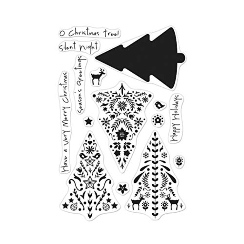 Color Layering Nordic Tree