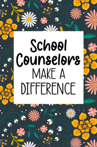 School Counselor Gifts - Thoughtful Teacher Appreciation Journal for Educators