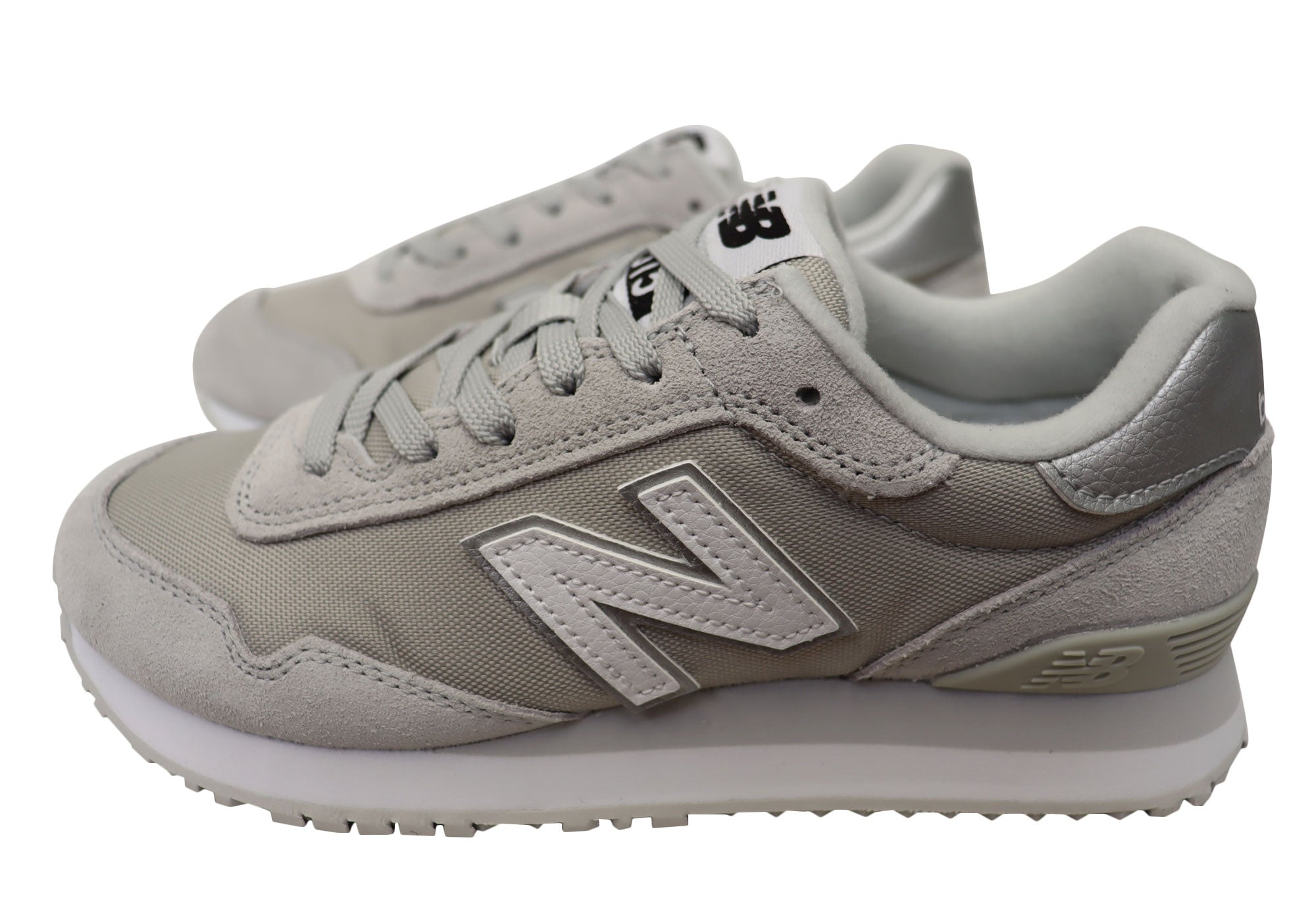 New Balance Women's 515 Slip-Resistant Comfortable Leather Work Shoes for Nurses, Waitresses & Healthcare Professionals - Non-Slip Safety Shoes for Hospital, Restaurant & Workplace