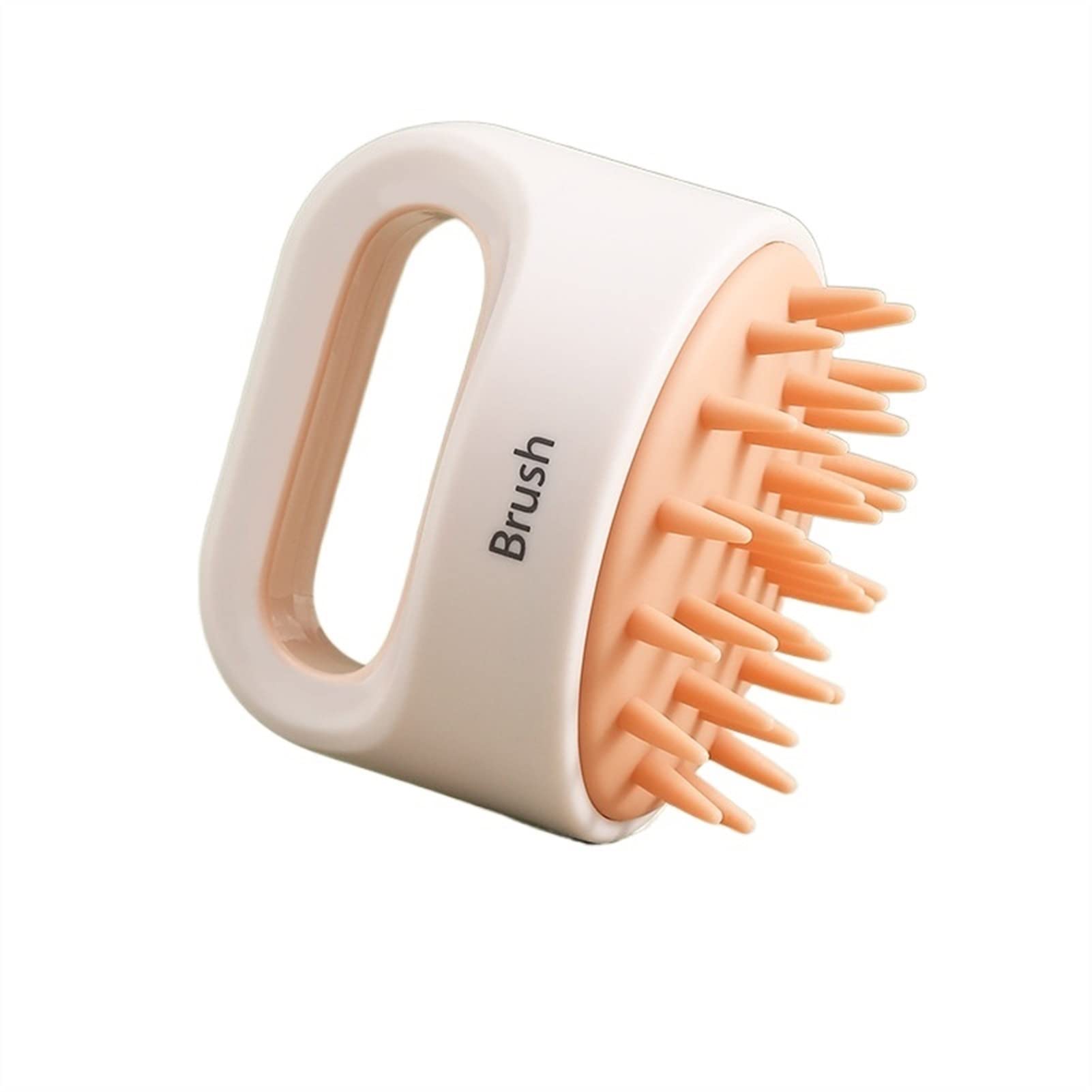 NFEGSIYA Scalp Massage Brush - Shampoo Brush for Hair Care, Handheld Scalp Massager with Soft Bristles, Portable Shower Hair Comb for Relaxation & Stress Relief (Pink) - Perfect for Home Spa, Bath Time & Self-Care Routine