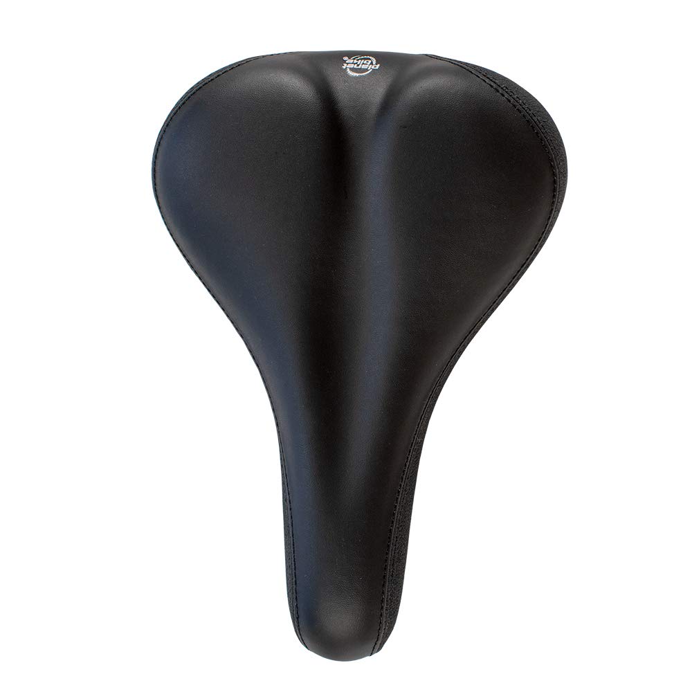 Planet Bike Comfort Classic Women's Bicycle Seat - Black | Ergonomic Design for Commuting, Leisure & Long-Distance Cycling