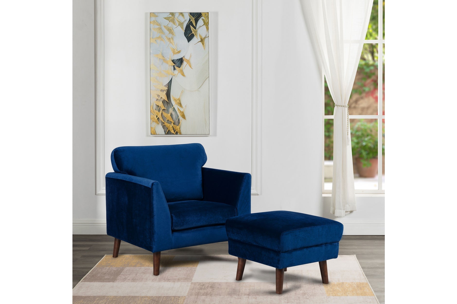 Blue Seating Tolley Collection - Durable & Stylish Folding Chairs for Outdoor Events, Picnics, and Camping - Perfect for Patio, Garden, and Beach Use