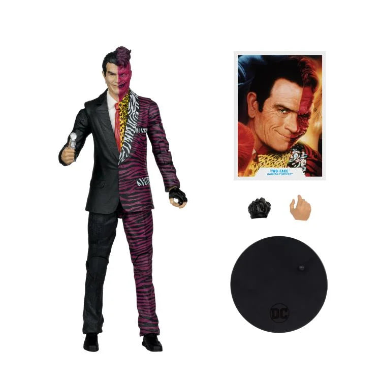 Batman Forever DC Multiverse Two Face Action Figure - Collectible Buildable Nightmare Bat - Perfect for DC Fans, Collectors & Display - Great for Home Decor, Office Display & Comic Conventions