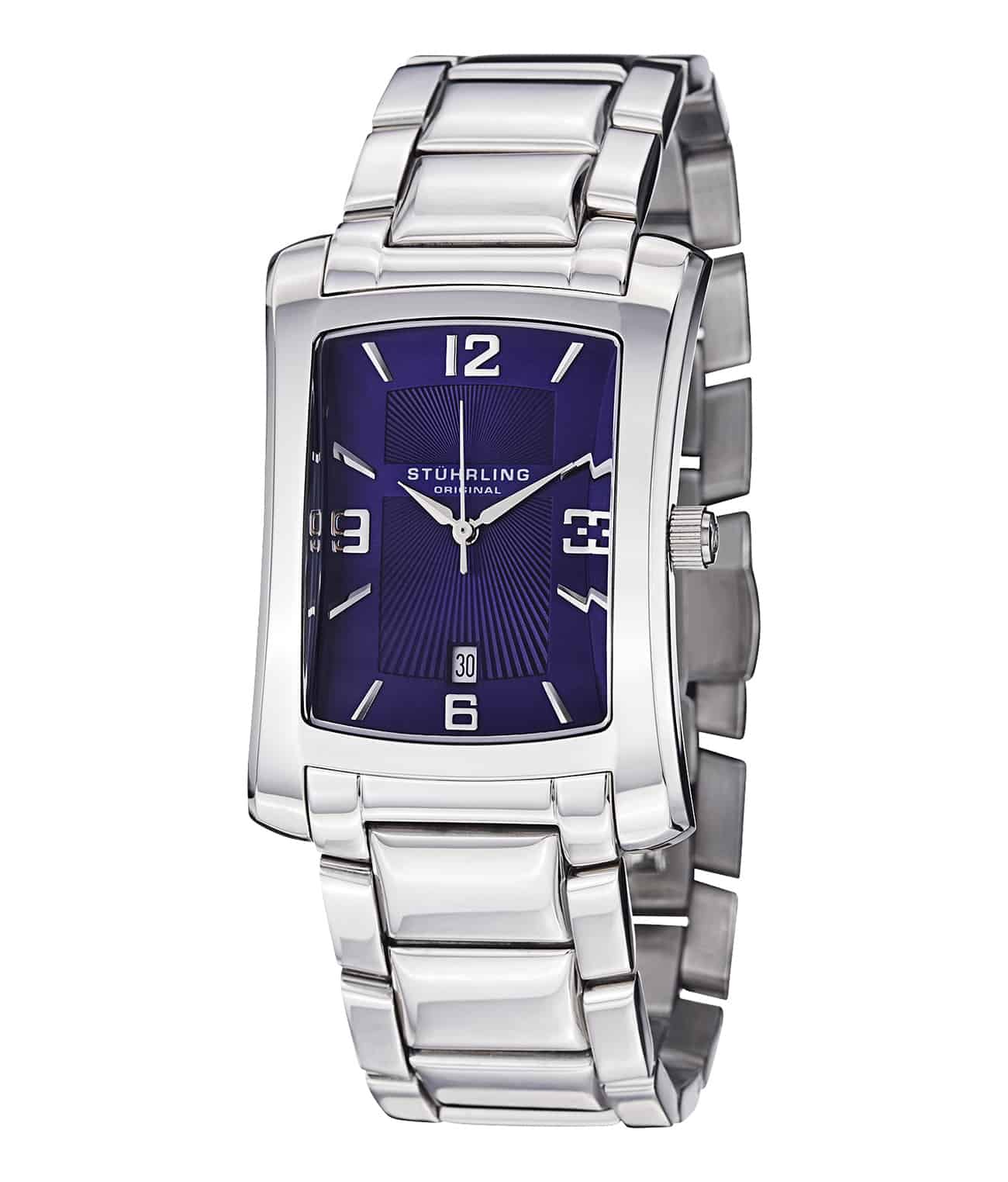 White Dial / Silver Case / Silver Stainless Steel Bracelet Deployant Buckle 2