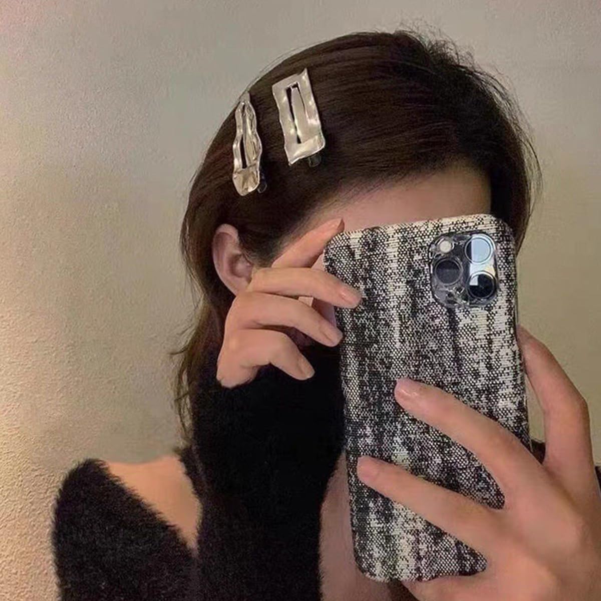 Handmade Hair Pins and Barrettes Set for Women and Girls - Elegant Hair Clips, Bun Holders, Headwear Accessories (Color: FJ0631) - Perfect for Weddings, Parties, and Everyday Styling