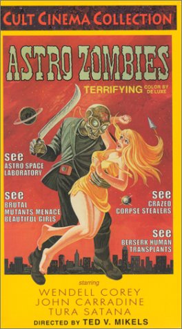 Astro Zombies Cult Classic Horror Movie VHS Tape - Perfect for 80s Horror Fans & Vintage Film Collectors
