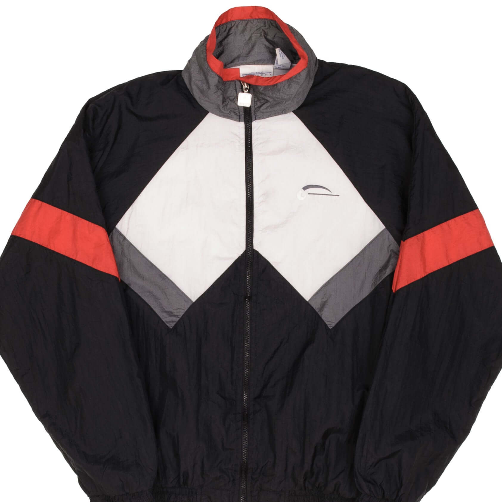 Vintage Givenchy Activewear Track Sport Jacket 1990s - Medium Size for Men | Retro 90s Fashion, Streetwear & Gym Workout Jacket