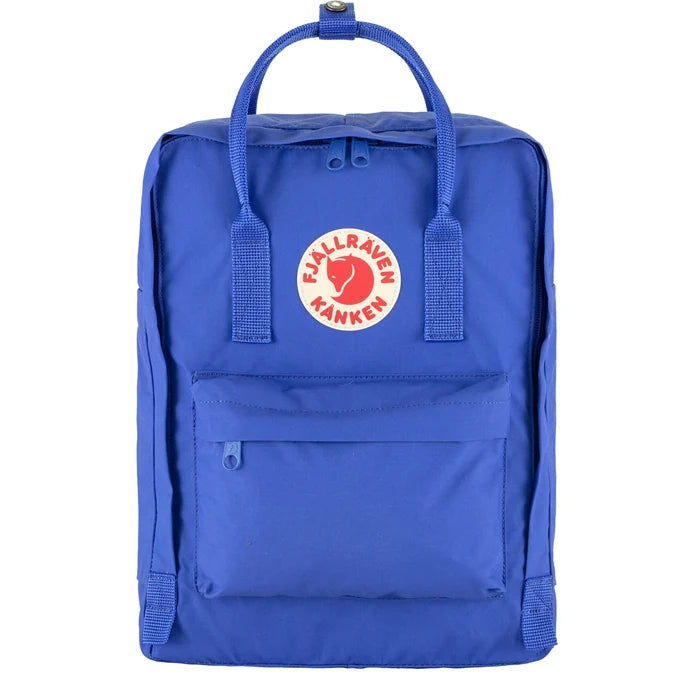 Fjallraven Classic Kanken Backpack - Water-Resistant 16L School & Travel Backpack for Men & Women - Perfect for Hiking, Commuting & College (Blue)