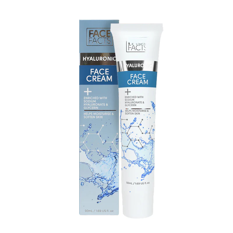 Best Hyaluronic Acid Face Cream for Deep Hydration & Anti-Aging - Moisturizing Day & Night Cream for Dry Skin - Perfect for Daily Skincare Routine & Wrinkle Reduction