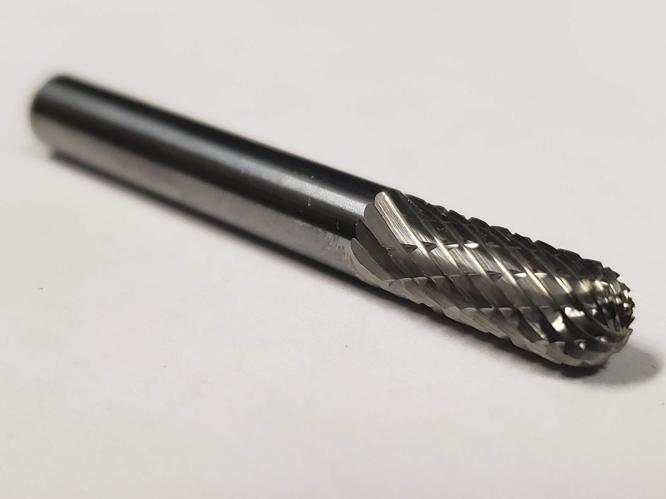 SC-1 Double Cut Carbide Burr Die Grinder Bit 1/4