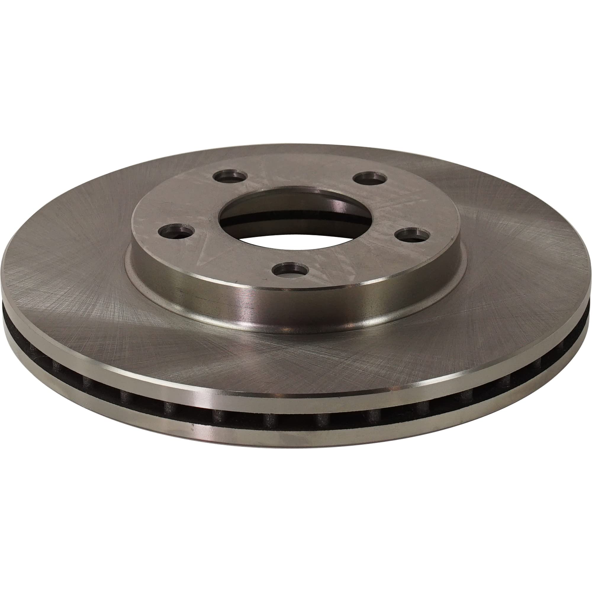 High-Performance Front Brake Disc and Pad Kit - 2-Wheel Set for 1994-1998 Ford Mustang | Ceramic Brake Pads, 5-Lug Cast Iron Rotors | Improved Stopping Power for Street & Track Use