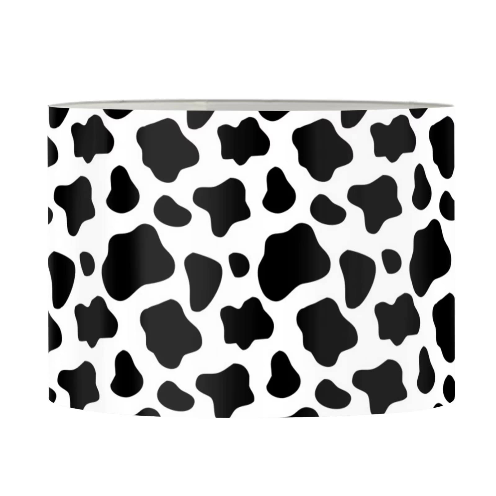 UNICEU Modern Cow Print Lampshade - 11.2