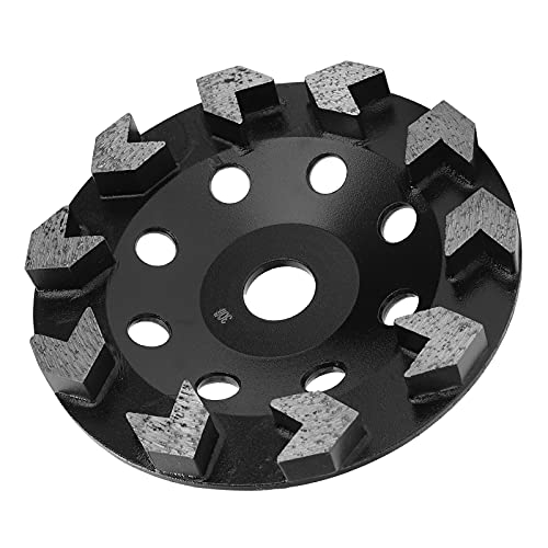 150mm Grinding Wheel - High Durability Abrasive Disc for Metal & Woodworking - Perfect for Mechanics, DIY Repairs & Sharpening Tools (Black)