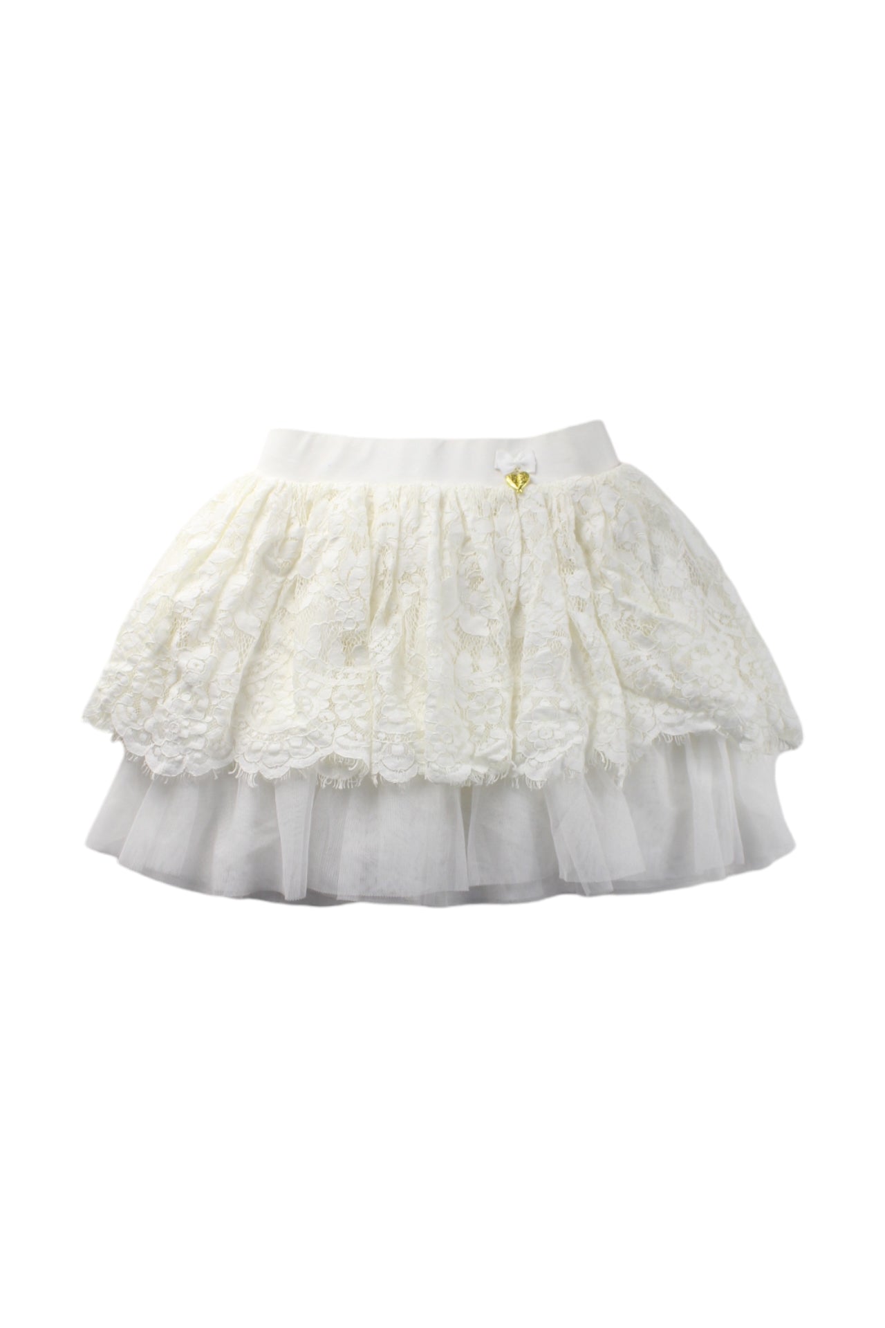 Angel's Face Girls Tulle Lace Skirt for Ages 6-7 Years - Perfect for Birthday Parties, Pageants & Special Occasions