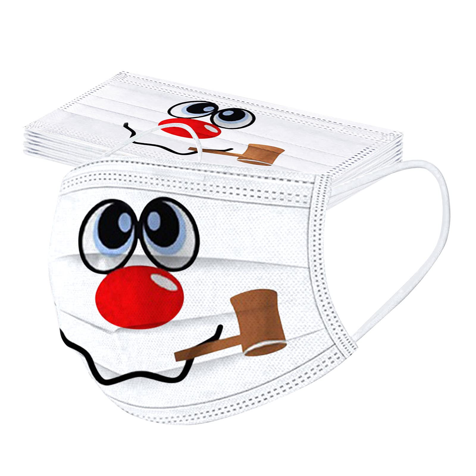 Christmas Face Masks for Adults - Breathable Party Protection for Holiday Gatherings