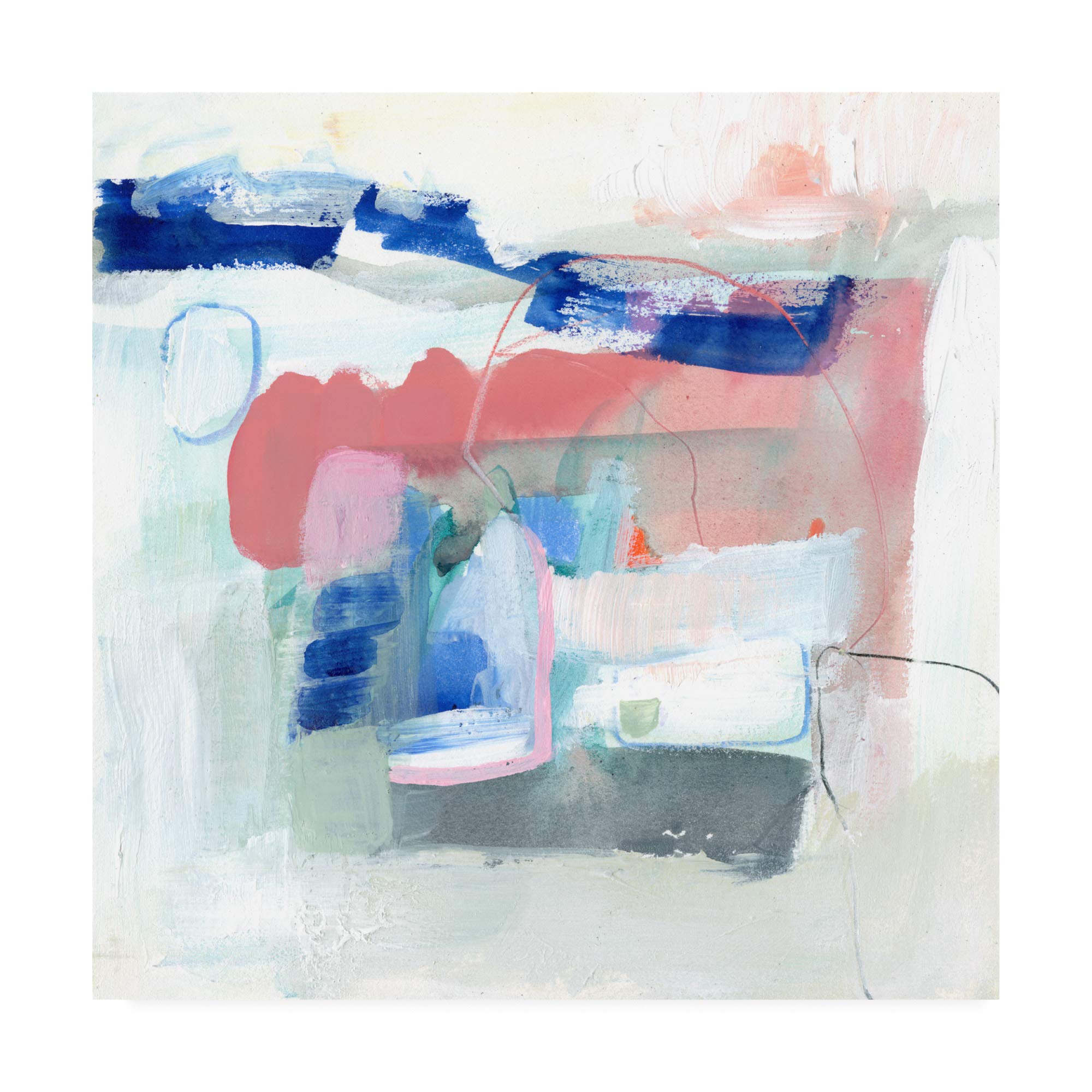Victoria Borges Procida IV Fine Art Print - 35x35 Inches - Premium Wall Decor for Living Room, Bedroom & Office